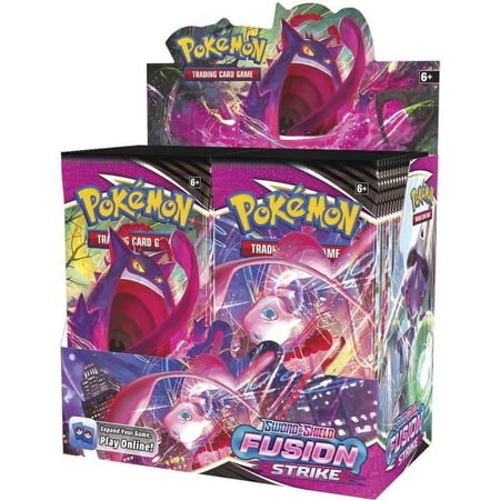 Pokemon TCG: Sword & Shield - Fusion Strike Booster Display Box - 36 Packs [Card Game, 2 Players]
