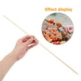 thumbnail image 2 of HERFIER 2 Packs Disposable Bamboo Sticks Meat Skewer Rod Roasting Sticks Flower Packing Rods for Barbecue Crafts 50cm 19.26x0.16x0.16in, 2 of 8