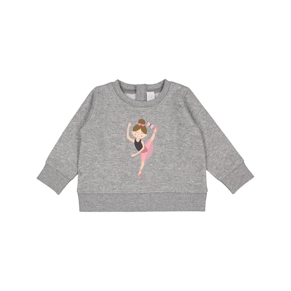 Inktastic Ballet Dancer for Little Girls Baby Sweatshirt