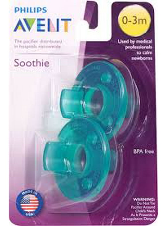 Philips Avent Soothie Pacifier, 0-3 months - 2 each