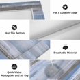 thumbnail image 5 of Blue Brown Ombre Outdoor Rug for Patio/Deck/Porch, Non-Slip Large Area Rug 4 x 6 Ft, Vintage Shabby Blue Abstract Art Indoor Outdoor Rugs Washable Area Rugs, Reversible Camping Rug Carpet Runner, 5 of 8