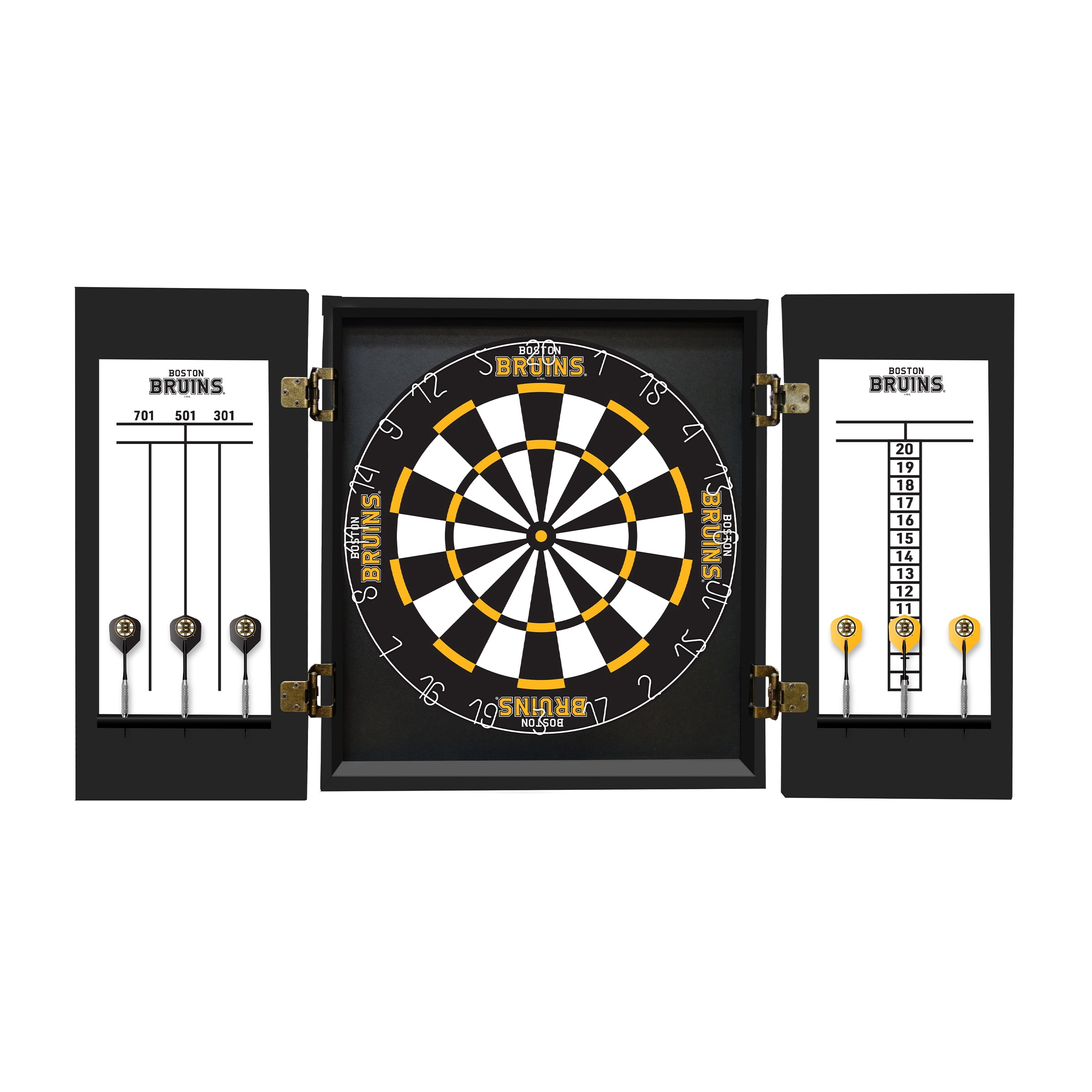 Imperial Boston Bruins Fans Choice Dartboard Cabinet