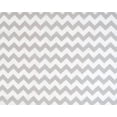 thumbnail image 2 of SheetWorld Fitted Pack N Play Playard Sheet Compatible with Century Play On Square Playard 38 x 38 inches, 100% Cotton Woven, Grey Chevron Zigzag, 2 of 3