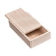 thumbnail image 5 of Caja de madera con tapa deslizante, joyero en blanco para regalo de boda, organizador de escritorio. 168 x 95 x 5 cm, 5 of 9