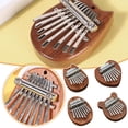 thumbnail image 4 of Mini Piano à Pouce 8 Tons Mini Kalimba Portable Instrument FX Lot Q8, 4 of 8