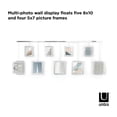 thumbnail image 4 of Umbra Exhibit 5"x7" 8"x10" Gallery Picture Frame, Set of 9, 4 of 13