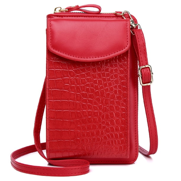 Pequeños bolsos del teléfono de Crossbody, cartera del monedero del teléfono móvil para las compras del viaje