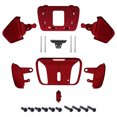 thumbnail image 3 of eXtremeRate RISE4 Remap Kit Scarlet Red Replacement Redesigned K1 K2 K3 K4 Back Buttons Housing Shell for PS5 Controller BDM-010/020/030/040, 3 of 7