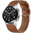 thumbnail image 2 of KOMI Leather Watch Straps, 18mm Quick Release Genuine Leather Watch Band Replacement Bracelet for Men and Women 18mm 20mm 22m Brown, 2 of 6