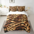 thumbnail image 2 of Homewish Tiger Print 7-Piece Twin Bedding Set,Jungle Animal Rustic Farmhouse,Luxury Decor For Boys, 2 of 8