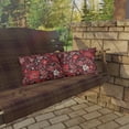 thumbnail image 4 of Outdoor Pillow In Floral Pattern, 4 of 4
