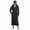 H224-Black, variant on NOLDARES Men's Bathrobe Lightweight Kimono and Hooded Robes Breathable Bath Robe, Classic Plus Size Robe with Pockets for Shower Spa Lounge & House(H224-Black)