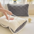thumbnail image 1 of Pillow Protector, Taffeta Pillow Cover, Thermal Insulating Layer, Snug Fit Elastic Hem, Anti-Static Fabric, Cozy Warmth, Machine Washable, Enhanced Sleeping Comfort, 1 of 9