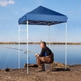 thumbnail image 3 of 5'x5' Outdoor Canopy Gazebo - UV-Resistant, Waterproof, Portable Sun Shade with Carrying Bag for Camping, Patio, and Backyard, 3 of 11