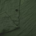 thumbnail image 5 of WIZUTIZ Men's Linen Shirt Button Down Long Sleeve Turndown Collar Solid Color Breathable Lightweight Casual Cardigan, 5 of 5