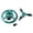 Green, variant on YongCo Weatherproofed Plastics Sprinkler Device With 3 Arm Rotation Mechanism Ensuring 30% Water Conservation Efficiency