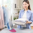thumbnail image 2 of Unique Bargains 1 Pc Iron Rest Pad Durable Electric Iron Stand With Hanging Hole Iron Protector Mat Rose Red, 2 of 5