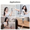 thumbnail image 4 of Guardoinrt Quick Mount Magnetic Phone Holder With Portable Mini Tripod Ring silver, 4 of 4