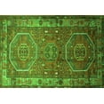 thumbnail image 1 of Ahgly Company Indoor Rectangle Persian Green Traditional Area Rugs, 4' x 6', 1 of 1