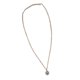thumbnail image 5 of Collar de cadena de plata para mujer, tecnología de pulido exquisita, collar con colgante hermoso en forma de corazón, 5 of 5