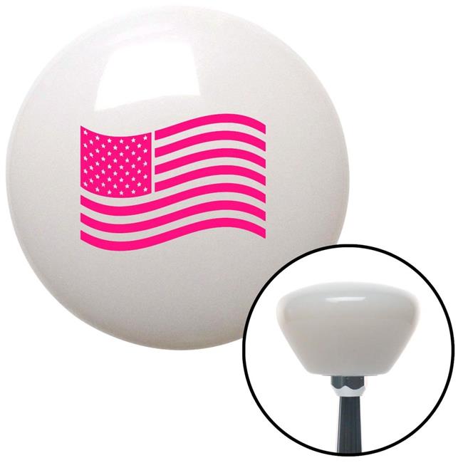 American Shifter 147747 Black Retro Shift Knob with M16 x 1.5 Insert Pink Outlined Star