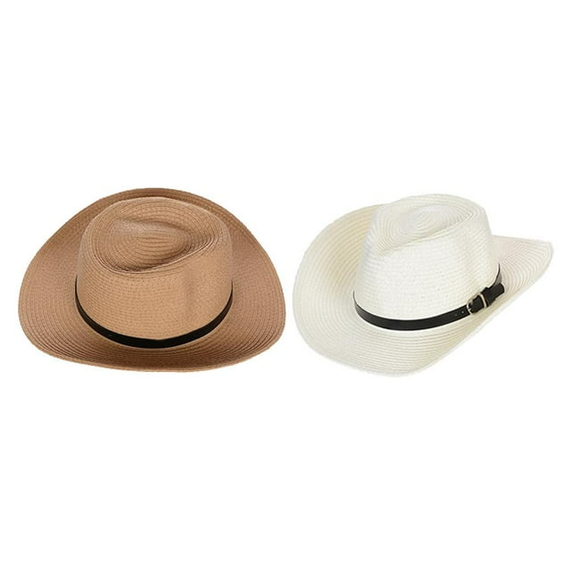 Sombreros de playa Zulema Blanco sombreros de sol para mujer