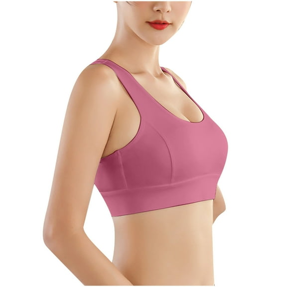 Jsaierl Women's Bras Plus Size Lift T-shirt Bras Seamless Full Coverage Bralettes Stretch Everyday Full Figure Bras