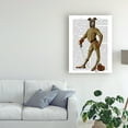 thumbnail image 3 of Trademark Fine Art 'Greyhound Fencer, Dark, Full' Canvas Art by Fab Funky, 3 of 3