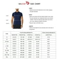 thumbnail image 2 of Baleaf Men's Tops Dry Fit Shirts Short Sleeve T-Shirt Running Workout Shirts White Size S, 2 of 5