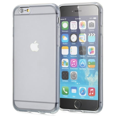 Clear Iphone 6 Case iPhone 6/6s Case, CLEAR FROST FLEXIBLE TPU SKIN CASE SLIM COVER FOR APPLE iPHONE 6 6s (4.7