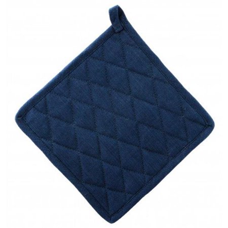 

Mr. MJs Trading AG-40321S-2 Pot Holders Navy Blue - Set of 2