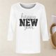 thumbnail image 5 of TaTaai 3/4 Sleeve Round Neck Printed Top, Women's Loose Casual Blouse, Versatile Cool Design, Suitable for Home Daily Casual Outfits Gift, 5 of 6