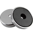 thumbnail image 4 of Neodymium Disc Hole Magnet, 1.425 in x 0.3 in Strong Earth Round Industrial Magnets with 0.15 in Countersunk Hole, 12 lbs Powerful Pull Force, 10 Pack, 4 of 7