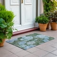 thumbnail image 6 of Addison Rugs Chantille Indoor/Outdoor Transitional Floral Sky Washable Rectangle Rug, 1'8" x 2'6", 6 of 6