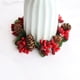 thumbnail image 5 of mfyjkho Anillos De Hierba Decorativos Navideños De Imitación Con Conos Reales Y Falsos, Anillos Para Velas, Cuentas Para Decoración Del Hogar, Diámetro Interior De 6-6,5 Cm, 1 Pieza, 5 of 7