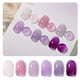 thumbnail image 1 of Set de esmaltes de uñas GAOY Jelly Purple Gel 6 colores, 6,5 ml, 1 of 6