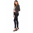 thumbnail image 3 of Women's Chic Long Sleeve Fitted Open Blazer Jacket for Casual Office Elegance, 3 of 6