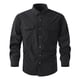 thumbnail image 1 of Blusa y camisa de manga larga con cuello vuelto para hombre, estilo casual, color liso, con bolsillos y botones, estilo cargo., 1 of 4