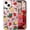 Berry Bell/Pink, variant on for iPhone 16 Case Christmas Tree Xmas Cute Snowflakes Candy Hats Santa Winter Holiday Festival Women Girls Kids Girly Trendy Glossy Protective Cover - Xmas Tree Berry/Pink