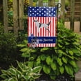 thumbnail image 2 of USA Patriotic English Setter Garden Flag, 2 of 2