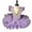 Purple, variant on ZACPNCV Toddler Girls Ballet Leotards Tulle Skirt Ruffle Sleeve Tutu Dresses Shiny Sequin Flower Embroidery Dance Dress Gymnastics Bodysuit Outfit Summer Clothes Hot Pink 9-10 Years