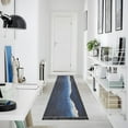 thumbnail image 3 of WOBOGO Night View Of Stars Bedside Long Rug Delicate and Soft Modern Indoor Area Decor Non Slip Carpet for Bed Room Corridor Entrance Balcony, 3 of 8