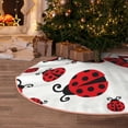 thumbnail image 5 of KLL Christmas Tree Skirt,Party Decorations Farmhouse for Christmas Decorations Holiday Party 36" -Fly Flying Ladybug, 5 of 6