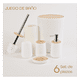 thumbnail image 4 of Set Juego Baño Goral Accesorio Accesorios Para Baño Baños 6 Lab.G blanco, 4 of 5