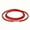 Red-16 Inches, variant on 3mm Wax Cord Choker Necklace Stainless Steel Clasp Thin 16"-30" Mens Necklace,Black-24inch