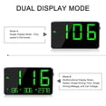 thumbnail image 2 of Universal HUD , Speedometer with Over Speed Alarm Tired Driving Warning Windshield Project For Bike Motorcycle Truck Car, 2 of 7