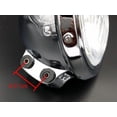 thumbnail image 6 of Motorcycle Bottom Mount Headlight Lamp for Harley Yamaha Kawasaki Suzuki Honda Cruiser CB Custom XL, 6 of 8
