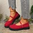 thumbnail image 2 of Busydd Loafers for Women Fashion Solid Color Chunky Heel Dress Shoes for Women Casual Comfortable Round Toe Women Footwear 8.5, 2 of 9