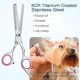 thumbnail image 4 of Juego de tijeras de peluquería canina, 5 piezas Tijeras profesionales de peluquería para mascotas Tijeras de peluquería para peinar con puntas redondas de seguridad para mascotas Perros Tijeras d, 4 of 5