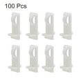 thumbnail image 4 of Plastic Shelf Support Pegs,5mm Shelf -Locking,Shelf Bracket Peg,for Kitchen Furniture Book Shelves Supplies,White,100pcs, 4 of 4